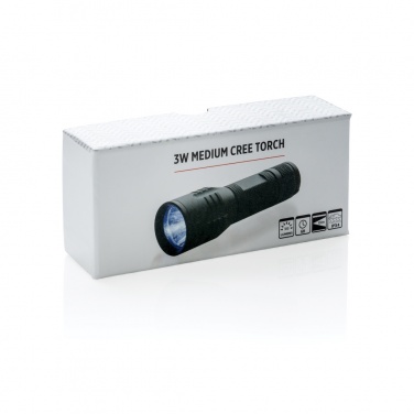 Logotrade promotional giveaway picture of: 3W medium CREE torch