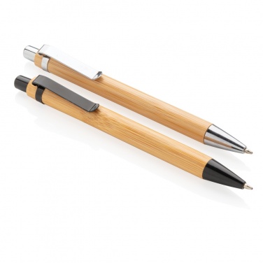 Logo trade corporate gift photo of: Bamboo pen