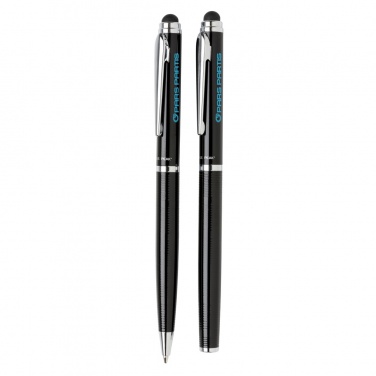 Logo trade promotional merchandise photo of: Swiss Peak deluxe pen set