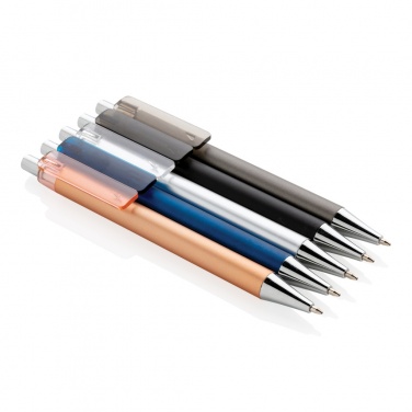 Logo trade promotional gift photo of: X8 metallic pen