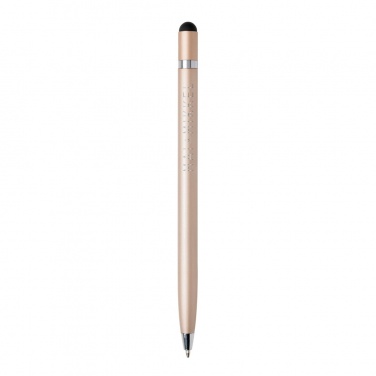 Logo trade promotional gifts image of: Simplistic metal pen
