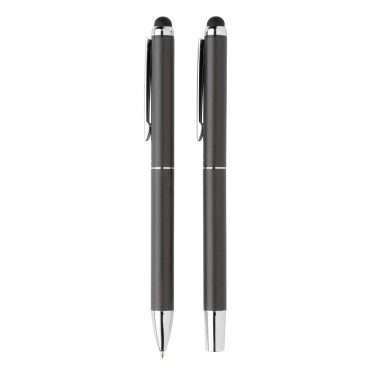 Logo trade promotional products picture of: Swiss Peak deluxe pen set in PU pouch