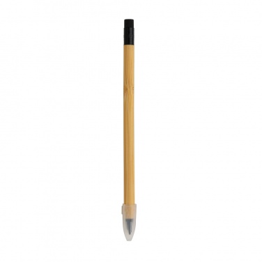 Logotrade promotional item picture of: Bamboo infinity pencil with eraser