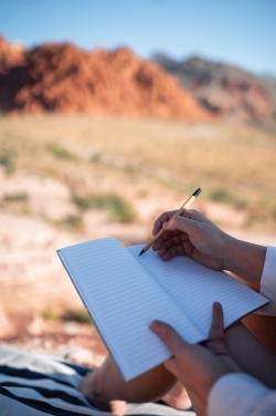 Logo trade business gifts image of: Bamboo infinity pencil with eraser