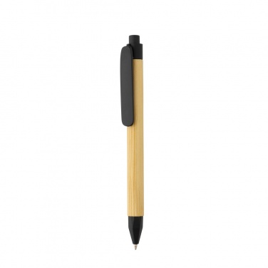 Logo trade promotional products picture of: Write responsible recycled paper barrel pen