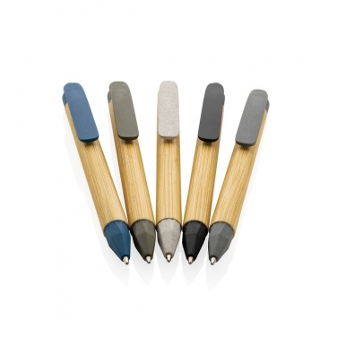 Logotrade promotional item image of: Write responsible recycled paper barrel pen