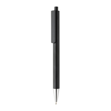 Logo trade promotional merchandise photo of: Amisk RCS certified recycled aluminum pen