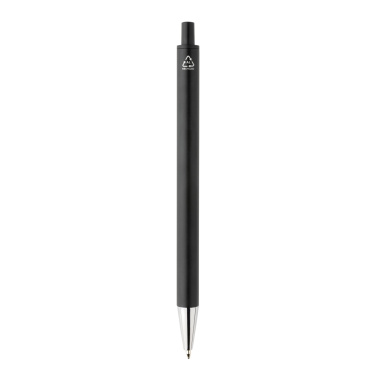 Logotrade promotional item image of: Amisk RCS certified recycled aluminum pen