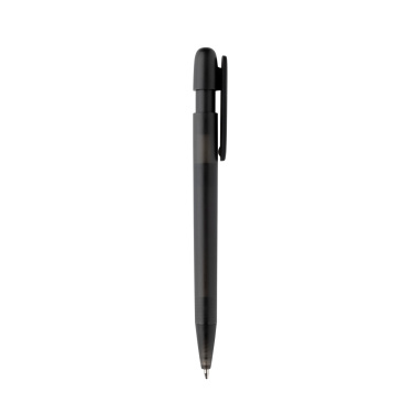 Logo trade promotional merchandise picture of: Devin GRS certified RABS pen transparent