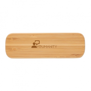 Logo trade promotional gifts picture of: Bamboo pen in box