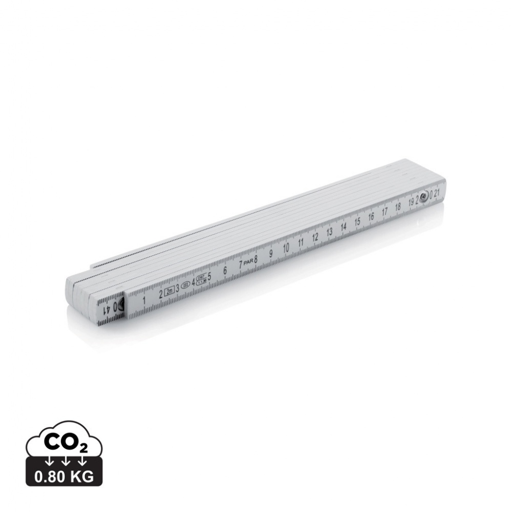 Logotrade promotional product picture of: Fibreglass folding rule