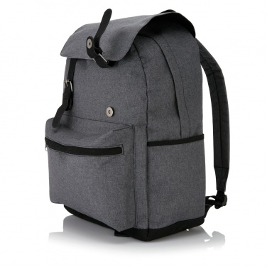 Logo trade promotional items image of: Laptop backpack with magnetic buckle straps