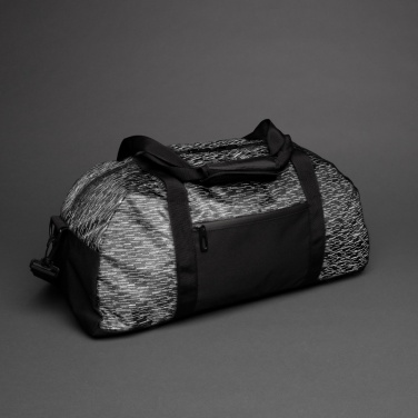 Logotrade promotional giveaway picture of: AWARE™ RPET Reflective weekend bag