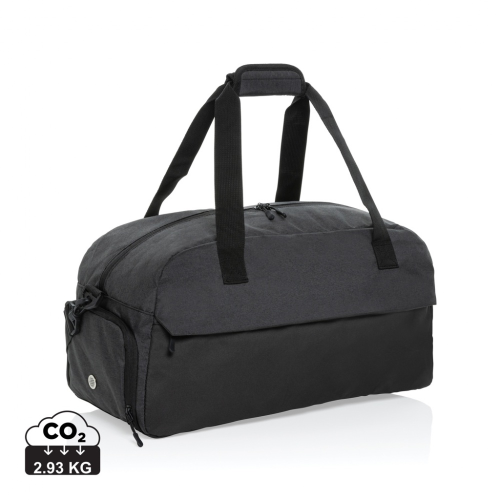 Logotrade advertising products photo of: Kazu AWARE™ RPET basic weekend duffel