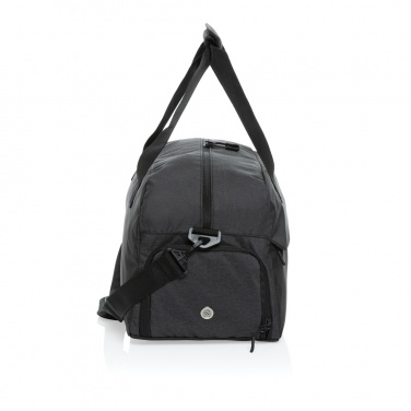 Logo trade promotional merchandise image of: Kazu AWARE™ RPET basic weekend duffel