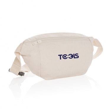 Logo trade promotional items image of: Impact AWARE™ 285gsm rcanvas hip bag undyed