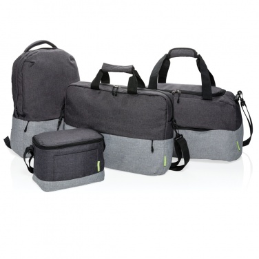 Logo trade promotional product photo of: Duo colour RPET 15.6" RFID laptop backpack PVC free