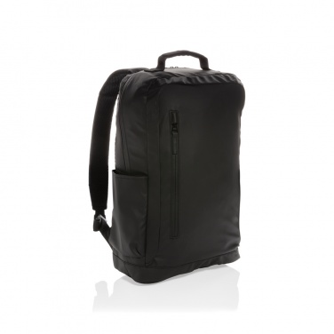 Logo trade advertising products picture of: Fashion black 15.6" laptop backpack PVC free