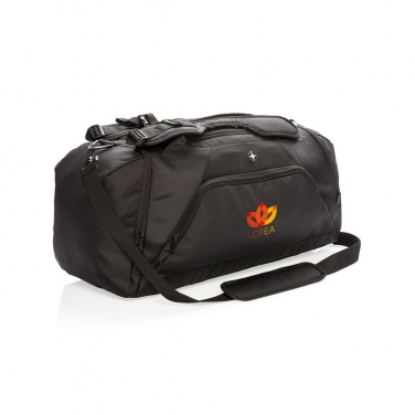 Logo trade promotional items picture of: Swiss Peak RFID sports duffel & backpack