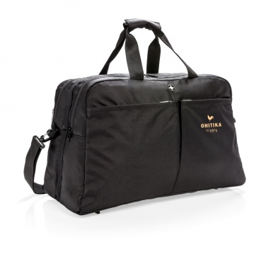Logo trade corporate gifts picture of: Swiss Peak RFID duffle with suitcase opening