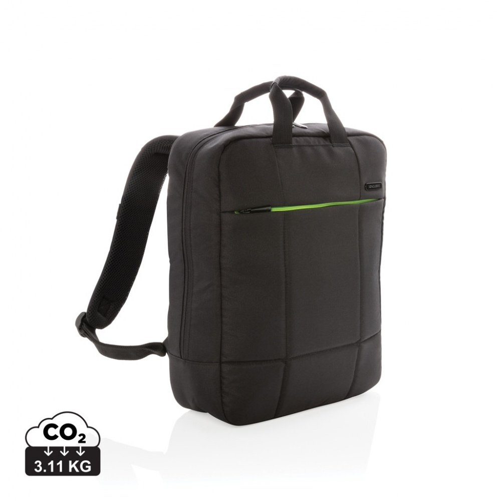 Logo trade advertising products picture of: Soho business RPET 15.6" laptop backpack PVC free