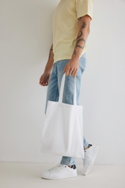 Logotrade promotional gift picture of: Impact AWARE™ Recycled cotton tote 145g