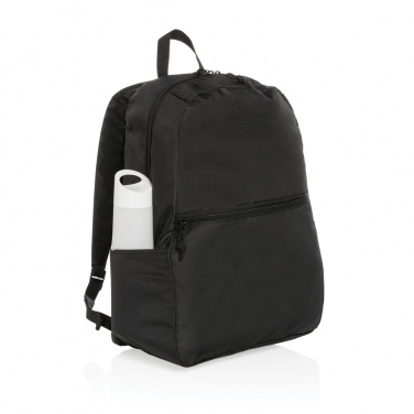 Logo trade promotional giveaways image of: Impact AWARE™ RPET lightweight backpack