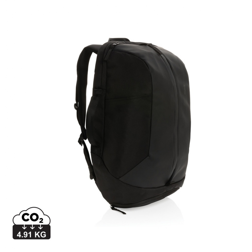 Logo trade business gift photo of: Swiss Peak AWARE™ RPET 15.6 inch work/gym backpack
