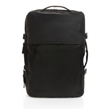 Logotrade promotional products photo of: Swiss Peak AWARE™ RPET 15.6' expandable weekend backpack