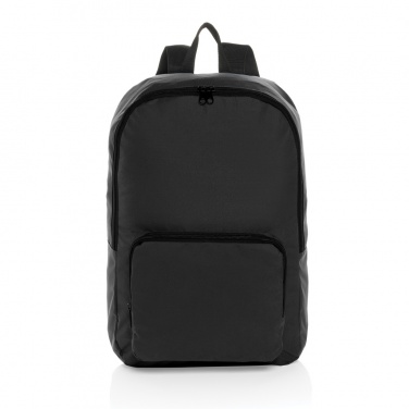 Logo trade promotional merchandise photo of: Dillon AWARE™ RPET foldable classic backpack