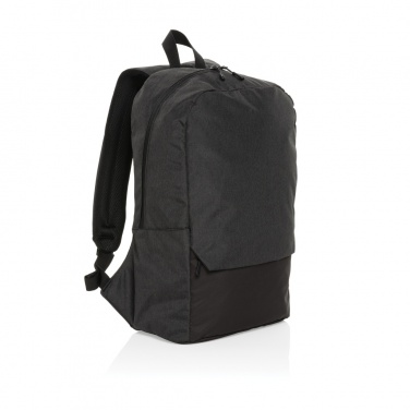 Logo trade promotional giveaways picture of: Kazu AWARE™ RPET basic 15.6 inch laptop backpack