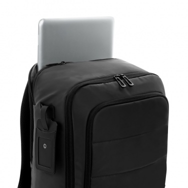 Logotrade corporate gift image of: Armond AWARE™ RPET 15.6 inch deluxe laptop backpack