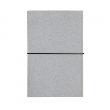 Logo trade promotional merchandise photo of: A5 recycled leather notebook