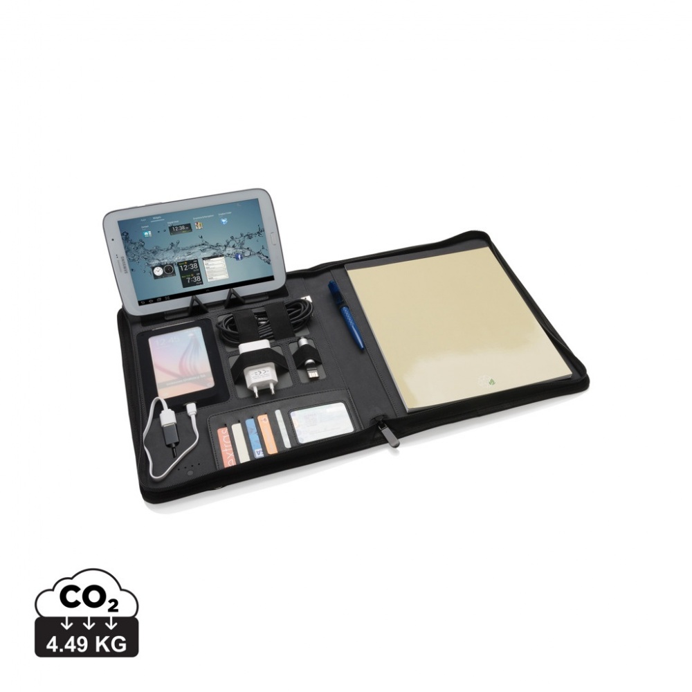 Logotrade advertising product image of: Tech portfolio with powerbank