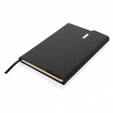 Logo trade promotional item photo of: Swiss Peak deluxe A5 notebook and pen set