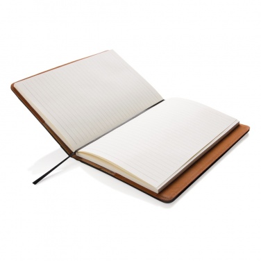 Logo trade promotional merchandise photo of: Notebook with phone pocket