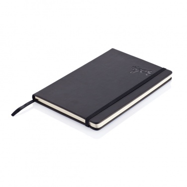 Logotrade promotional gift picture of: Deluxe hardcover PU A5 notebook