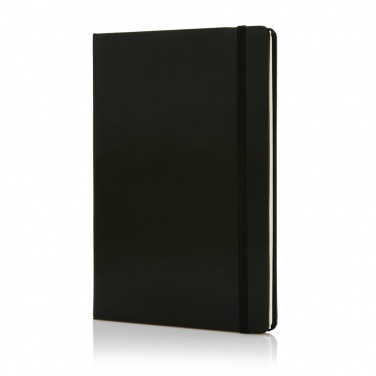 Logo trade promotional merchandise picture of: Deluxe hardcover A5 notebook
