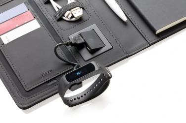 Logo trade promotional gift photo of: Air 5W wireless charging notebook cover A5