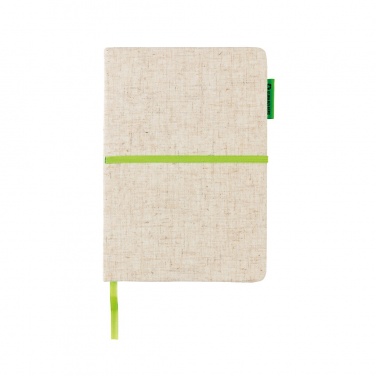 Logotrade corporate gift image of: A5 jute notebook