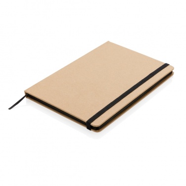 Logo trade promotional gift photo of: A5 kraft notebook
