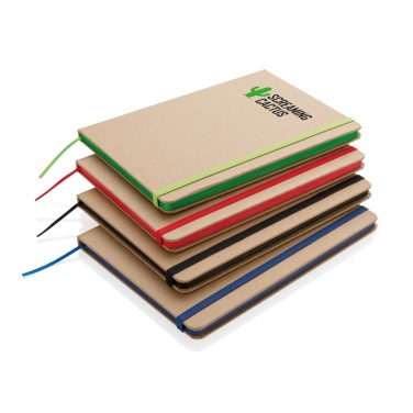 Logo trade promotional products image of: A5 kraft notebook