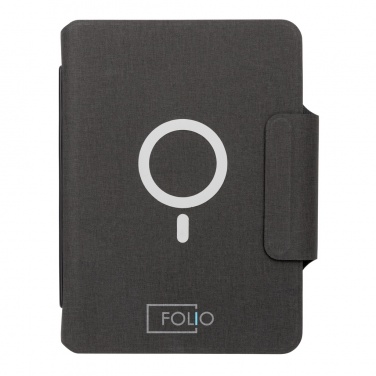 Logotrade corporate gift image of: Artic Magnetic 10W wireless charging A5 notebook