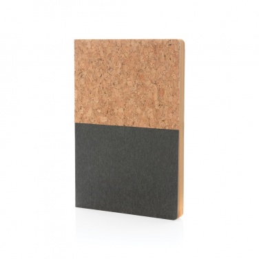 Logotrade promotional merchandise picture of: A5 cork & kraft notebook