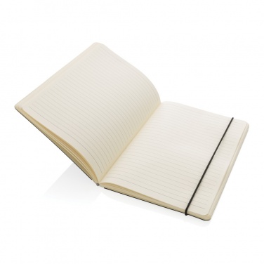 Logo trade promotional items picture of: A5 deluxe kraft hardcover notebook