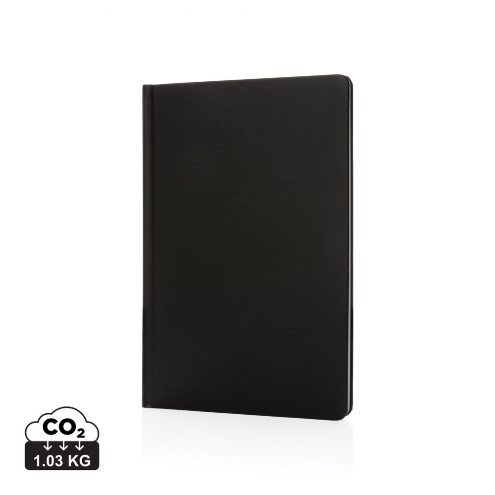 Logo trade promotional items image of: A5 Impact stone paper hardcover notebook