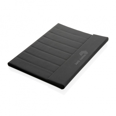Logo trade promotional products image of: Impact Aware™ A4 portfolio with magnetic closure