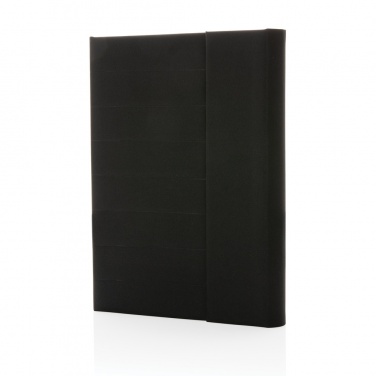 Logo trade business gift photo of: Impact Aware™ A5 notebook with magnetic closure