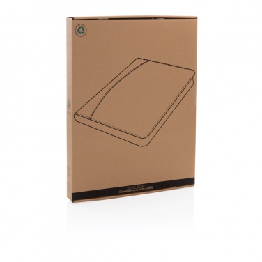 Logo trade promotional giveaway photo of: RCS rPU deluxe tech portfolio with zipper