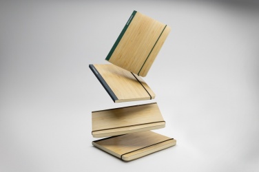Logotrade promotional merchandise picture of: Scribe bamboo A5 Notebook
